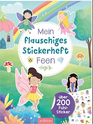 Cover for Sarah Dietz · Mein flauschiges Stickerheft  Feen (Book) (2022)