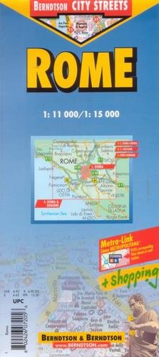 Borch City Maps: Rome - Borch GmbH - Kirjat - Borch - 9783866093027 - perjantai 1. joulukuuta 2017