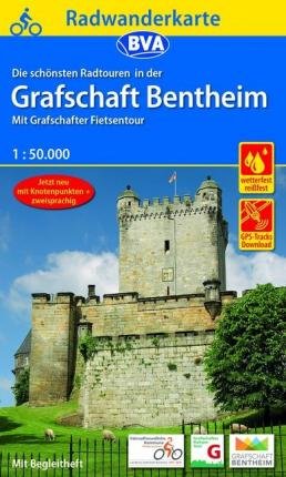 Cover for BVA Bielefelder Verlag · Radwanderkarte BVA Radwandern in der Grafschaft Bentheim 1:50.000 (Map) (2019)