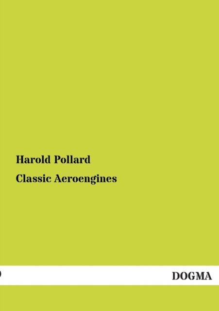 Cover for Harold Pollard · Classic Aeroengines (Paperback Book) [German edition] (2012)