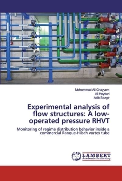 Cover for Ghayyem · Experimental analysis of flow s (Book) (2019)