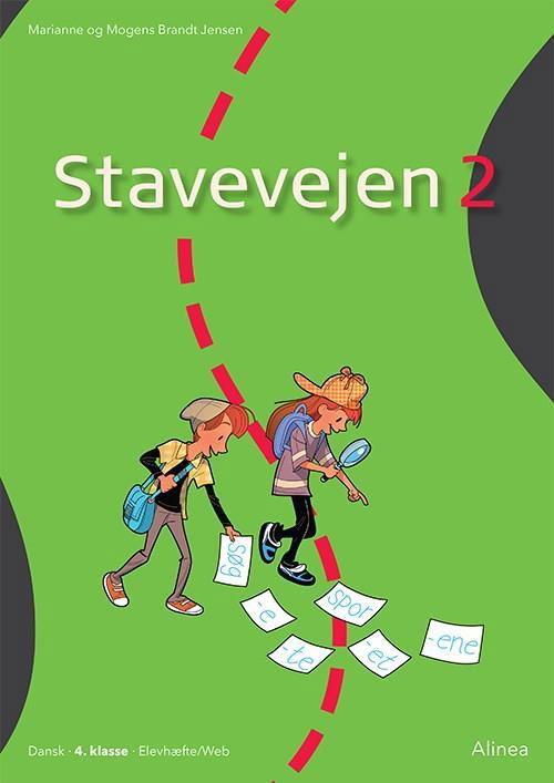 Cover for Marianne Brandt Jensen; Mogens Brandt Jensen · Stavevejen: Stavevejen 2, Elevhæfte, 4. kl. / Web (Book) [5th edição] (2017)