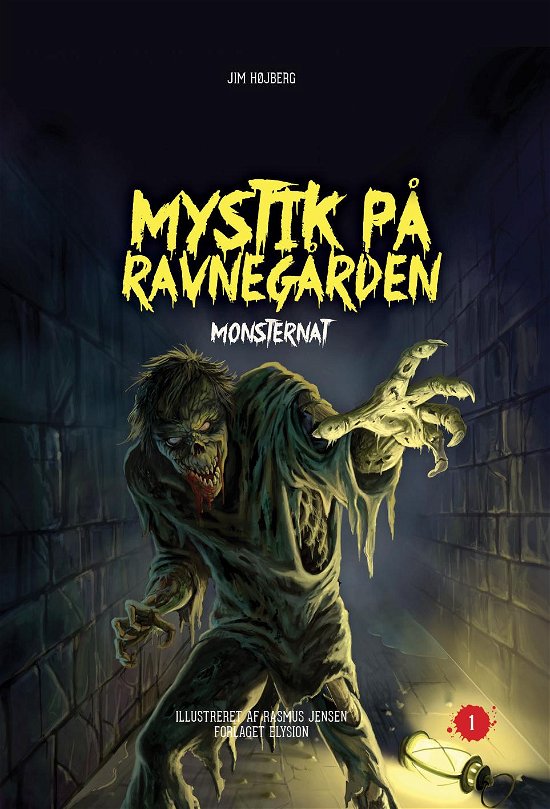 Cover for Jim Højberg · Mystik på Ravnegården 1: Monsternat (Hardcover Book) [1er édition] (2014)
