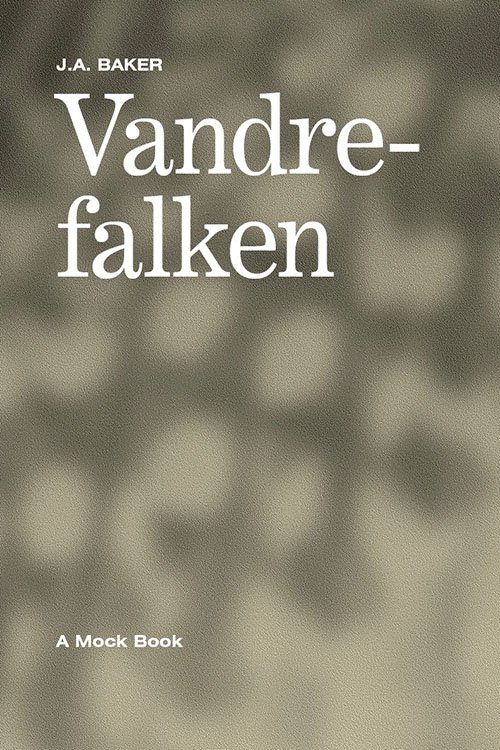 Cover for J.A. Baker · Gaia-serien: Vandrefalken (Sewn Spine Book) [1.º edición] (2023)