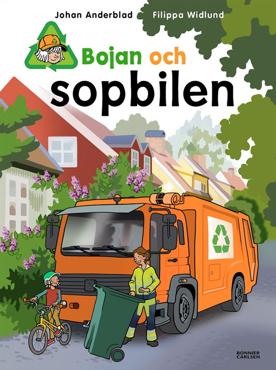 Cover for Johan Anderblad · Bojan och sopbilen (Indbundet Bog) (2022)