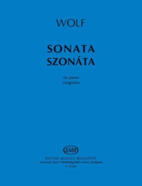 Cover for Peter Wolf · Wolf  Sonata for piano (Paperback Book) (2022)