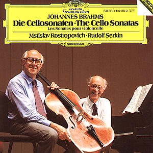 Cover for Johannes Brahms · Cello Sonaten In E Op.38 (CD) (1984)
