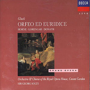 Gluck: Orfeo Ed Euridice - Horne / Lorengar / Solti / Roy - Musiikki - POL - 0028941741028 - perjantai 2. marraskuuta 2001