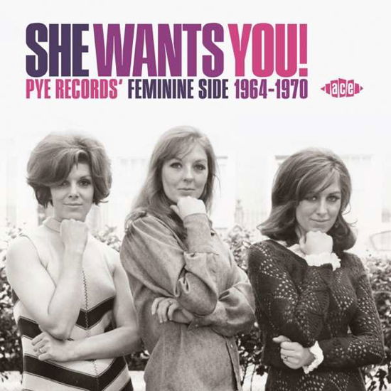 Cover for She Wants You: Pye Records Feminine Side 1964-1970 · She Wants You! Pye Records Feminine Side 1964-1970 (CD) (2021)