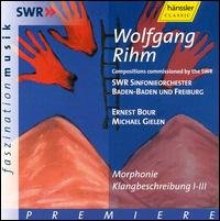 Cover for Rihm / Ade-jesemann / Bair-jvenz / Gielen / Bour · Morphonie for Orchestra &amp; Solo String Quartet (CD) (2001)