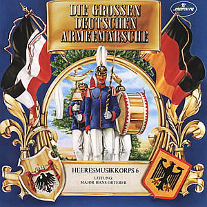 D.gr.deutschen Armeemaersche - Heeresmusikkorps 6 - Musiikki - POLYDOR - 0042281863028 - tiistai 21. elokuuta 2007