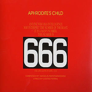 666 - Aphrodites Child - Música - FONTANA - 0042283843028 - 31 de diciembre de 1993