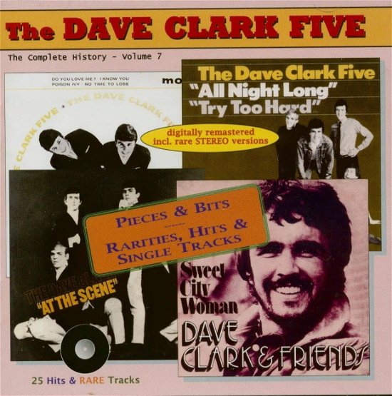 Cover for Dave Clark Five · Volume 7: Rarities / Hits / Si (CD) (2020)