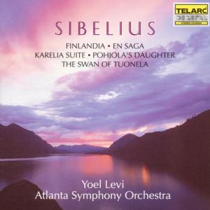 Sibelius: Finlandia, en Saga - Atlanta Symp Orch / Levi - Musikk - Telarc - 0089408032028 - 23. februar 1993