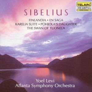 Sibelius: Finlandia, en Saga - Atlanta Symp Orch / Levi - Musik - Telarc - 0089408032028 - 23. Februar 1993