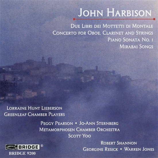 Cover for Harbison / Lieberson / Greenleaf Chamber Players · Music of John Harbison 1 (CD) (2006)