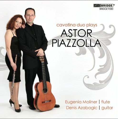 Cover for Piazzolla / Moliner / Azabagic · Music for Flute &amp; Guitar (CD) (2010)