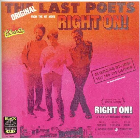 Right on - Last Poets - Música - COLLECTABLES - 0090431650028 - 19 de setembro de 1991