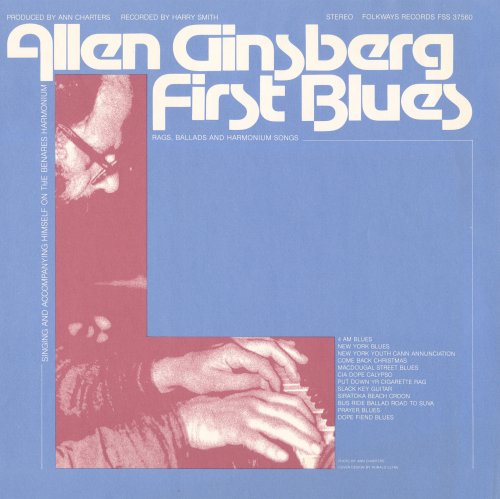 First Blues: Rags Ballads and Harmonium Songs - Allen Ginsberg - Muzyka - SMITHSONIAN FOLKWAYS - 0093073756028 - 30 maja 2012