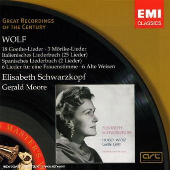 Cover for Schwarzkopf Elisabeth · Lieder (CD) (2007)