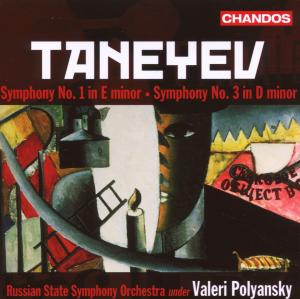 S. Taneyev · Symphonies 1 & 3 (CD) (2007)