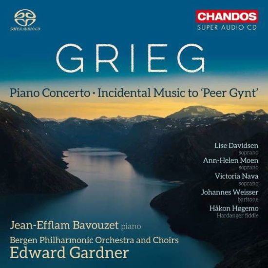 Piano Concerto in a Minor Op.16 / I - Edvard Grieg - Musique - CHANDOS - 0095115519028 - 18 janvier 2018
