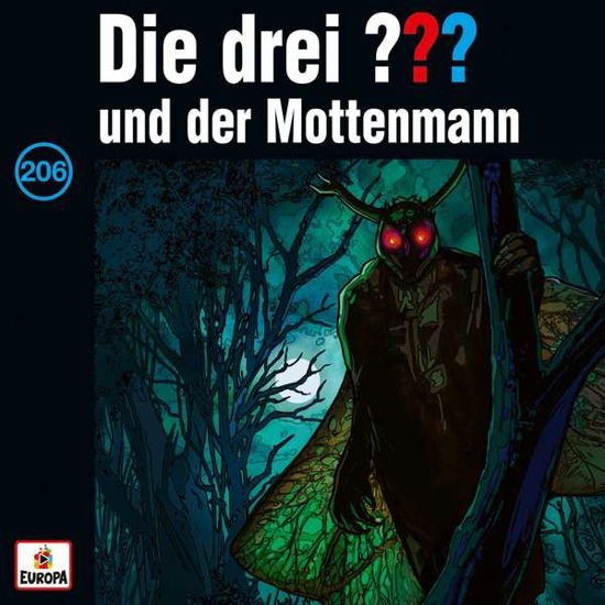 Cover for Die Drei ??? · 206/und Der Mottenmann (CD) (2020)
