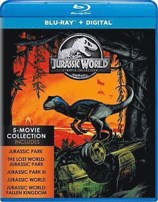 Cover for Jurassic World: 5-movie Collection (Blu-ray) (2018)