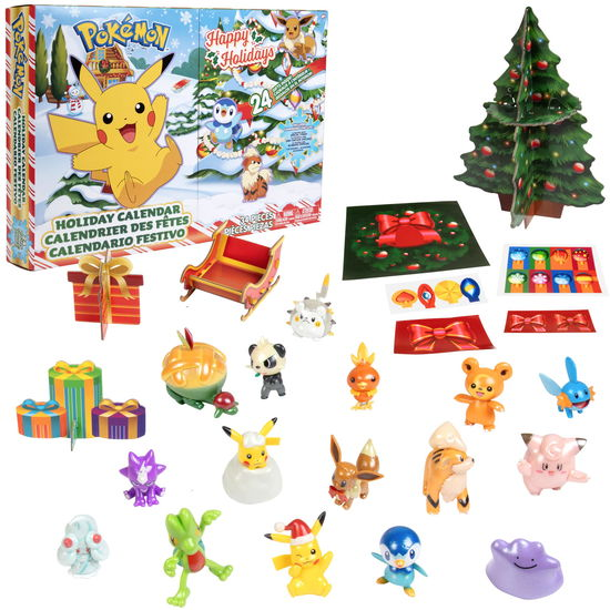 Pokémon Advent Calender (24 Pack) - PokeMon - Produtos -  - 0191726426028 - 3 de outubro de 2022