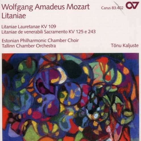 Cover for Mozart / Urb / Moor / Roopalu / Turi / Kaljuste · Litaniae (CD) (2002)