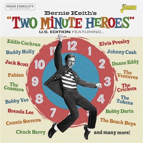 Cover for Bernie Keith's Two Minute Heroes / Various · Bernie Keiths Two Minute Heroes (CD) [U.s. edition] (2023)