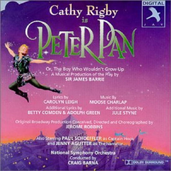 Peter Pan (Cast Recording) - Cathy Rigby & the Original Studio Cast - Musik - MUSICAL/BROADWAY - 0605288128028 - 3 februari 1998