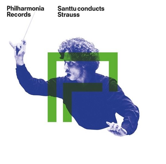 Cover for Philharmonia Orchestra · Santtu Conducts Strauss - Don Juan, Eine Alpensinfonie, Also Sprach Zarathustra &amp; Till Eulenspiegels Lustige Streiche (CD) (2023)