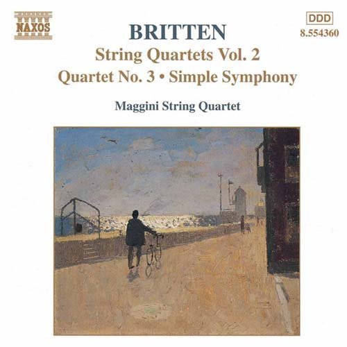 Cover for Britten / Maggini String Quartet · String Quartets 2 (CD) (1999)