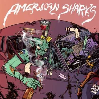 Cover for American Sharks (CD) (2015)