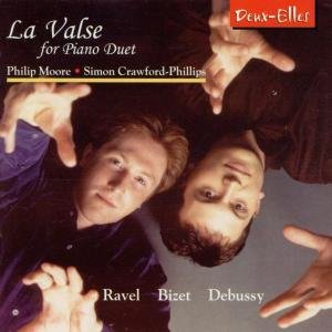 Cover for Philip Moore &amp; Simon Crawfo · La Valse For Piano Duet (CD) (2002)
