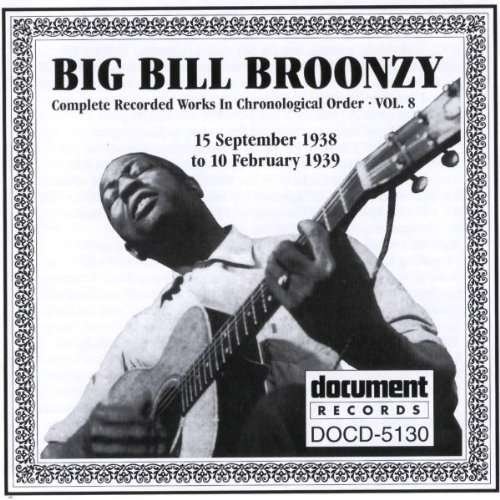 Cover for Big Bill Broonzy · Complete Recorded Works 8 (CD) (1994)