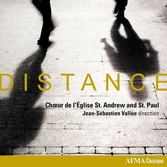 Cover for Chœur De L'église St-andrew · Distance (CD) (2021)