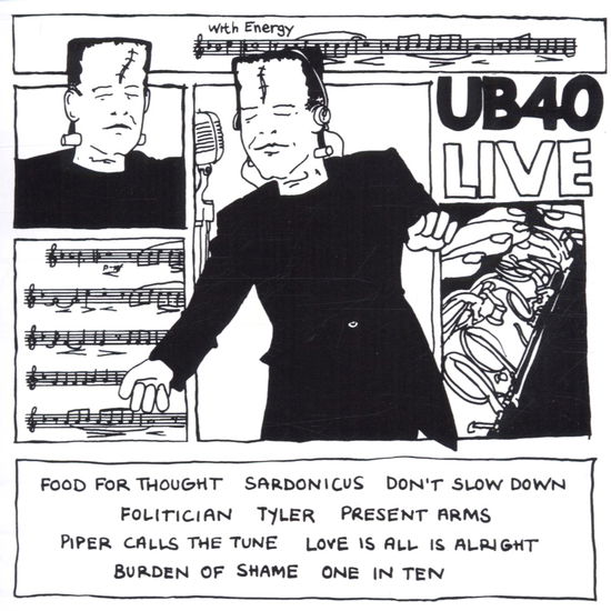 CD Ub40 - Live - Ub40 - Musiikki - DISKY - 0724357932028 - maanantai 25. maaliskuuta 2002