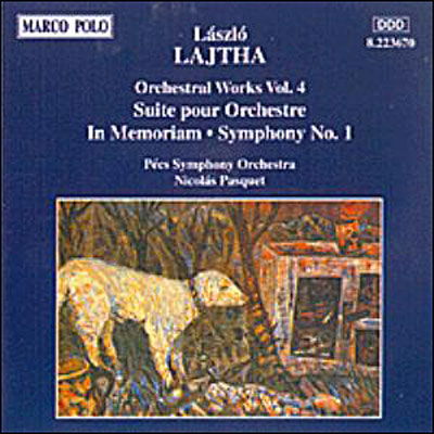 Cover for Lajtha / Pasquet / Pecs Sym Orchestra · Orchestral Works 4 (CD) (1996)