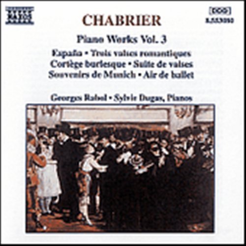 Cover for Chabrier · Pno Music V3-rabol,d (CD) (1995)