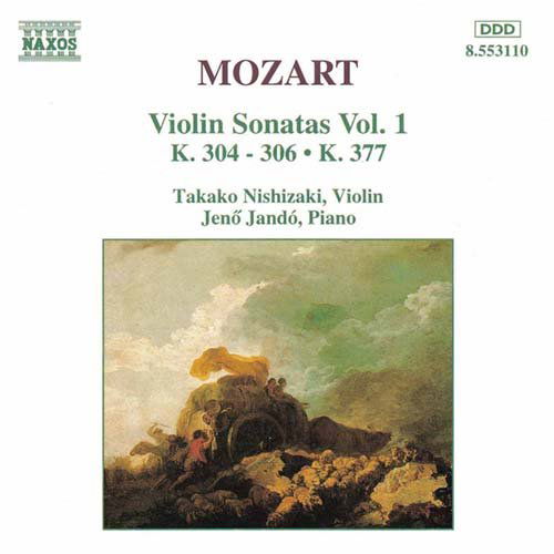 Cover for Mozart / Nishizaki / Jando · Violin Sonatas 1 (CD) (1995)