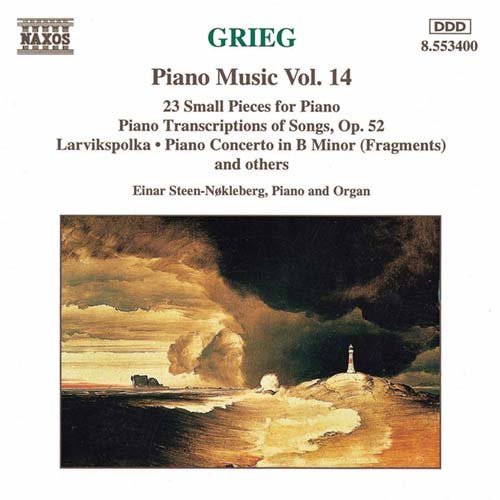 Piano Music Vol.14 - Edvard Grieg - Musiikki - NAXOS - 0730099440028 - maanantai 8. joulukuuta 1997