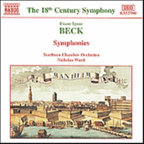 Cover for Northern Chamber Orchestra / Nicholas Ward · Beck: Symphonies (CD) (1997)