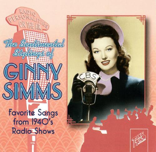 Cover for Ginny Simms · Sentimental Stylings of Ginny Simms (CD) (2012)