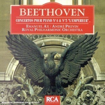Cover for Ax E. / Previn A. / Royal Philharmonic Orchestra · Piano Concerto Nos. 4 &amp; 5 (CD) (1994)