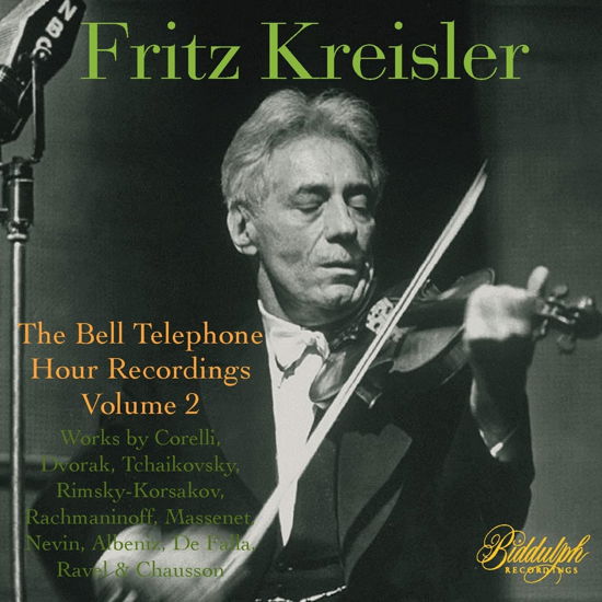 Kreisler-The Bell Telephone Recordings: Vol. 2 - Fritz Kreisler - Música - Biddulph Recordings - 0744718502028 - 18 de novembro de 2022