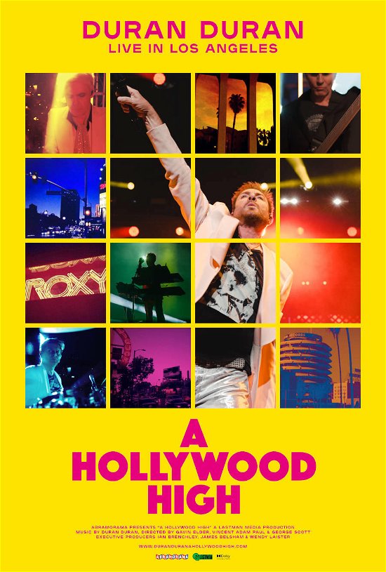 Cover for Duran Duran · A Hollywood High: Live in Los Angeles (DVD) (2023)