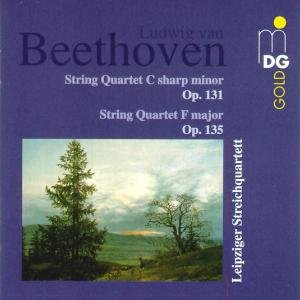 Cover for Beethoven / Leipzig String Quartet · String Quartet in C Sharp Minor Op 131 (CD) (1998)