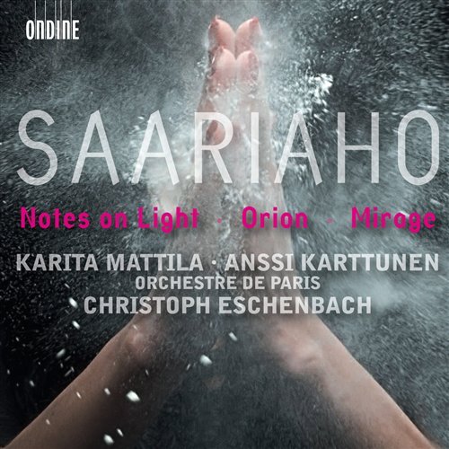 Cover for Saariaho Kaija · Notes on Light Orion Mirage (CD) (2008)